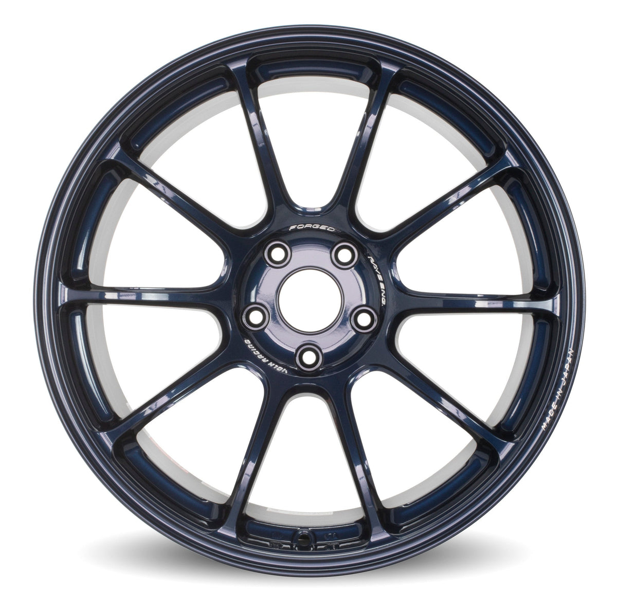 Volk Racing ZE40 - 19x9.5 +22 / 19x10.5 +35 / 5x112 - Mag Blue (A90 Supra Fitment) *Set of 4*
