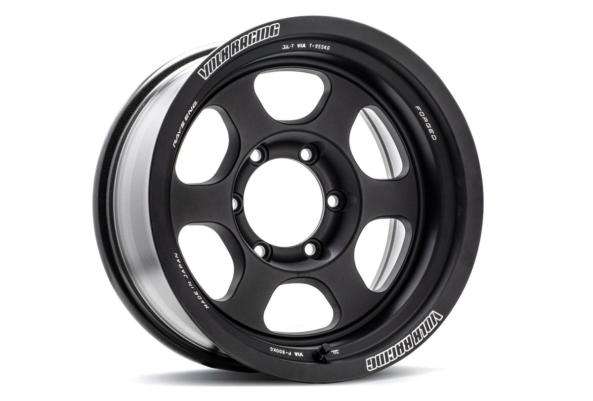 Volk Racing TE37XT M-Spec - 17x8 / +0 / 6x139.7 - Blast Black *Set of 4*