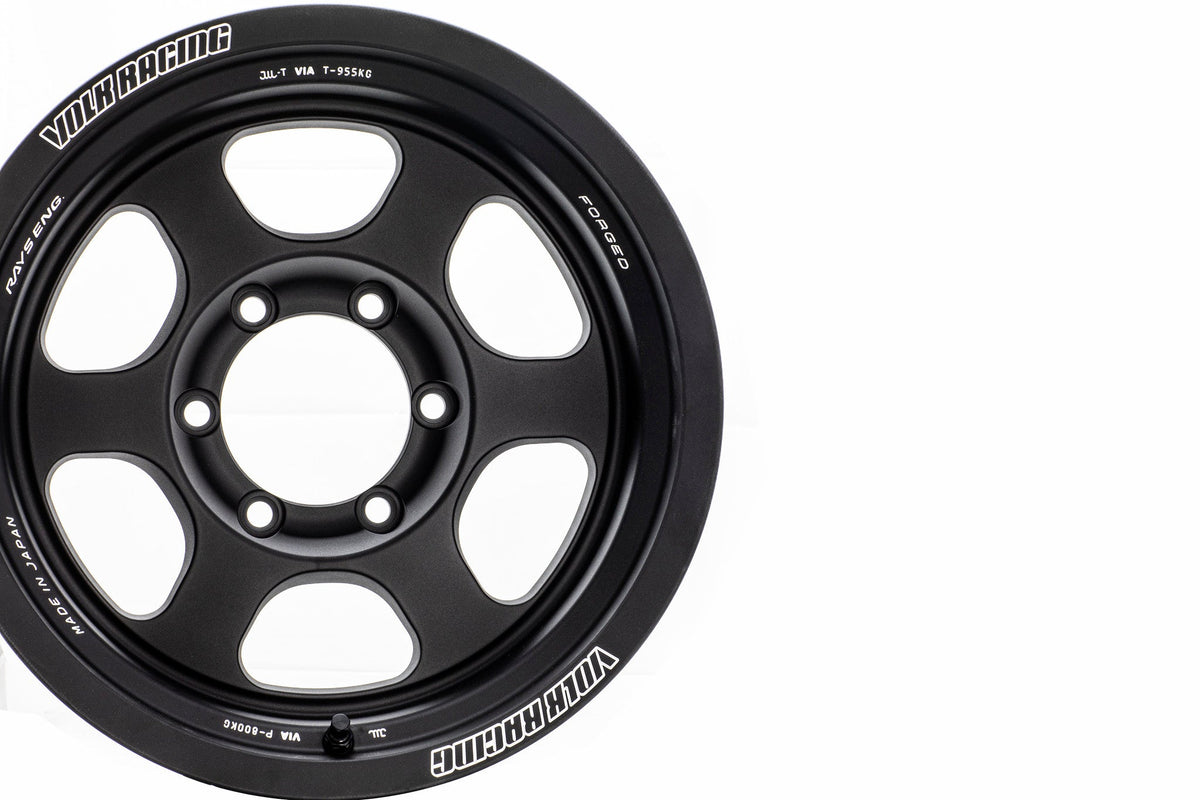 Volk Racing TE37XT M-Spec - 18x9 / +0 / 6x139.7 - Blast Black *Set of 4*