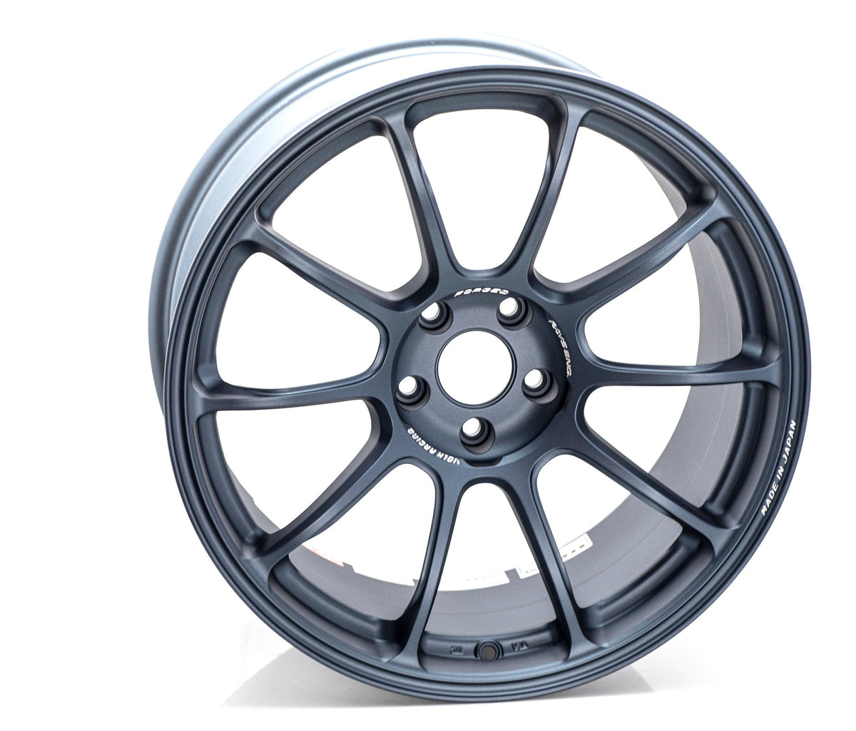Volk Racing ZE40 - 19x10 / +20 / 5x112 - Matte Blue Gunmetal *Set of 4*