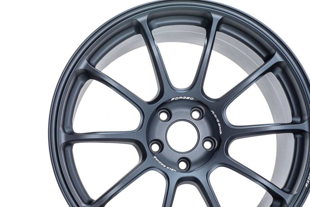 Volk Racing ZE40 - 19x10 / +20 / 5x112 - Matte Blue Gunmetal *Set of 4*