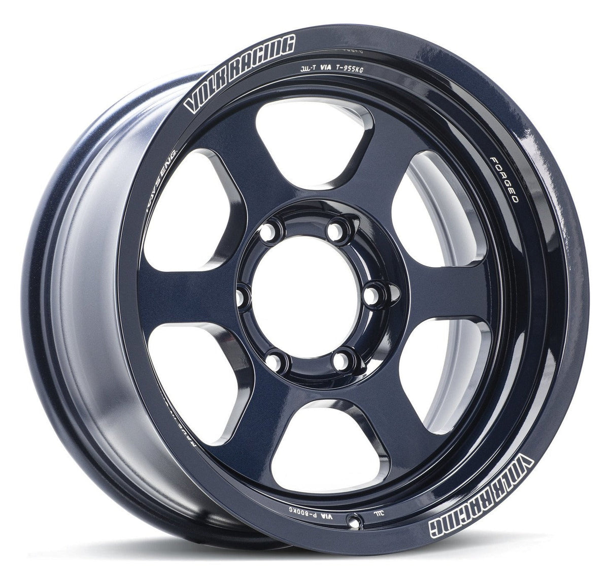 Volk Racing TE37XT M-Spec - 18x9 / +0 / 6x139.7 - Mag Blue *Set of 4*