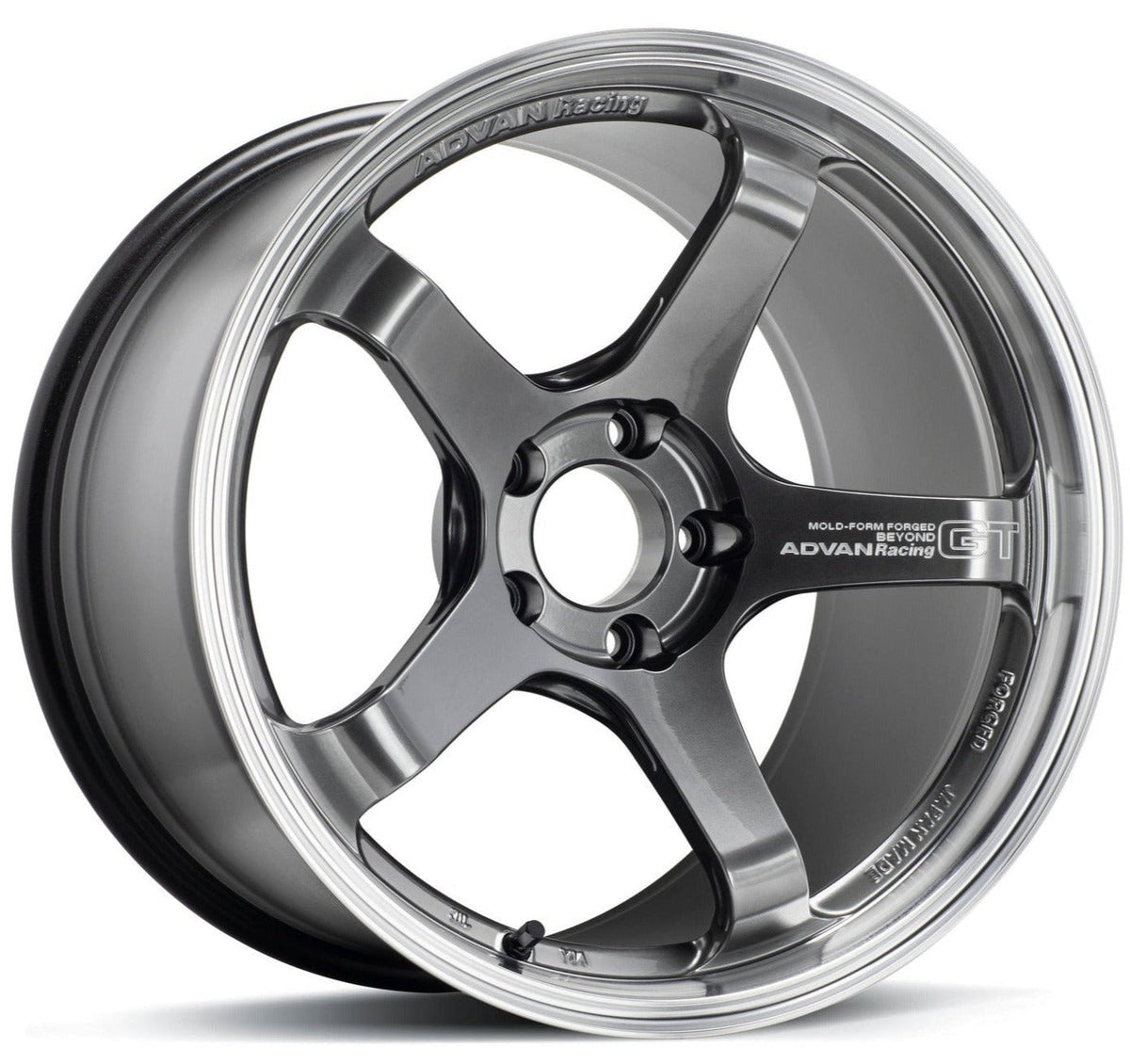 Advan Racing GT Beyond - 19x9.5 +22 / 19x10.5 +34 / 5x120 - Machining & Racing Hyper Black (F80 M3 / F82 M4 / F87 M2 Fitment) *Set of 4*