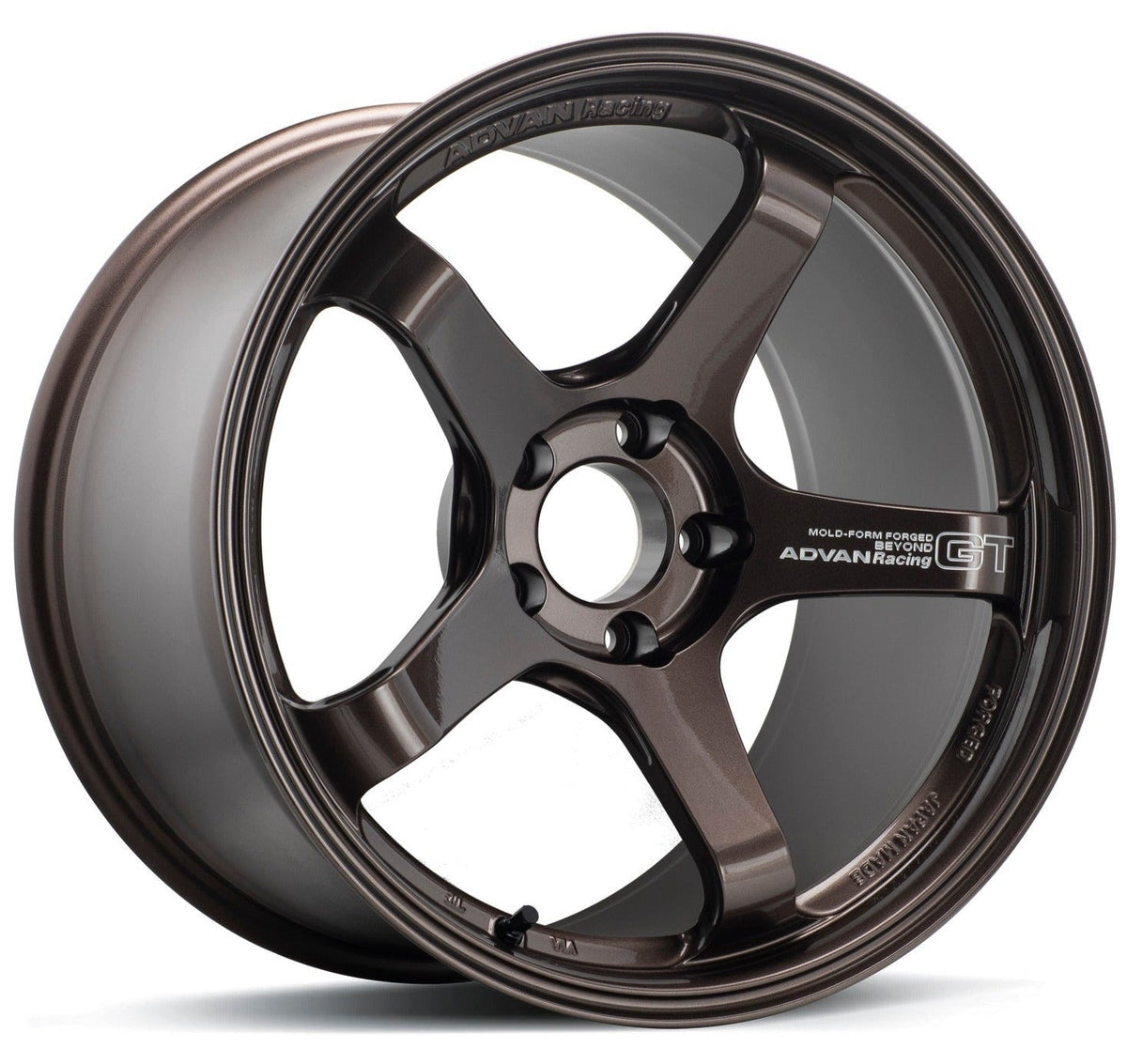 Advan Racing GT Beyond - 19x9.5 +22 / 19x10.5 +34 / 5x120 - Racing Copper Bronze (F80 M3 / F82 M4 / F87 M2 Fitment) *Set of 4*