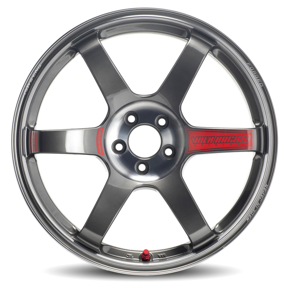 Volk Racing TE37 Saga SL - 18x9.5 / +38 / 5x120 - Pressed Graphite *Set of 4*