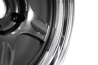 Volk Racing 21C - 18x10.5 +15 5x114.3 - Gunmetal / Rim DC *Set of 4*