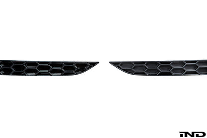 Acexxon MK8 Golf GTI / Golf R Rear Reflector Insert Set - Honeycomb