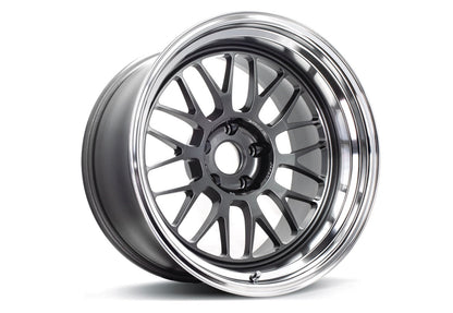 Volk Racing 21A - 18x10 -15 / 18x12 -15 / 5x114.3 - Dark Gunmetal / Rim DC *Set of 4*