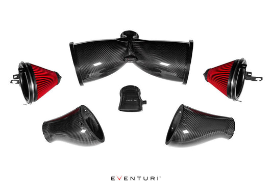 Eventuri Porsche 991.1 / 991.2 GT3 RS Black Carbon Intake System