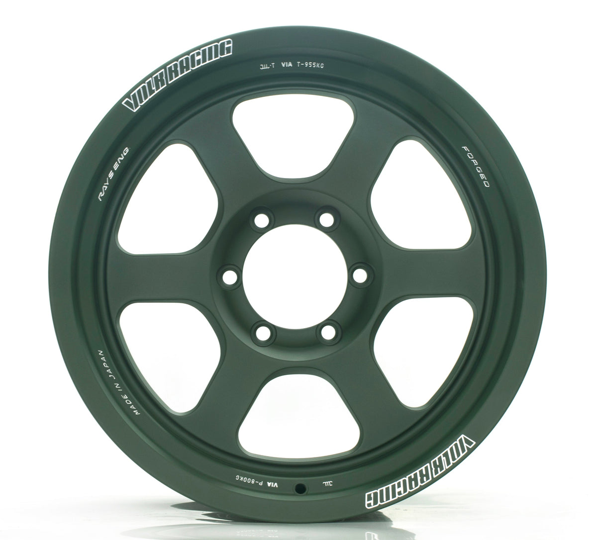 Volk Racing TE37XT M-Spec - 17x8.5 / -10 / 6x139.7 - Matte Dark Green *Set of 4*
