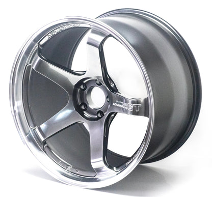Advan Racing GT Beyond - 19x9.5 +25 / 19x10.5 +32 / 5x112 - Machining & Hyper Platinum Black *Set of 4*