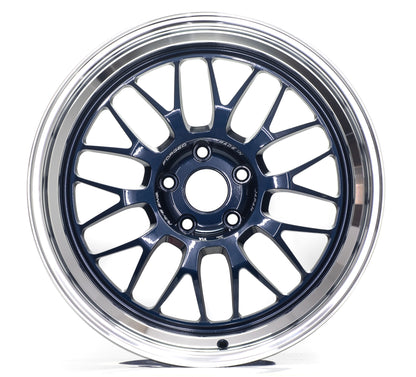 Volk Racing 21A - 18x10.5 / +22 / 5x120 - Mag Blue / Rim DC (BMW E90 M3 / E92 M3 / E93 M3 Fitment) *Set of 4*