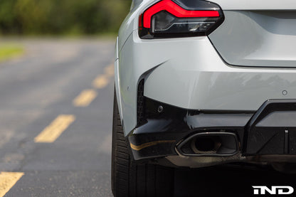 Acexxon G42 2-Series M-Sport Rear Reflector Insert Set - Honeycomb
