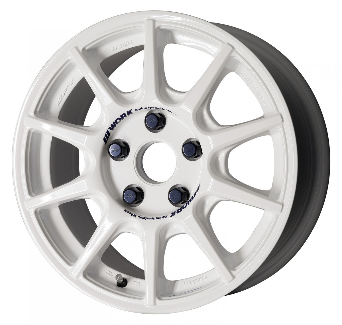 Work M.C.O Racing - 15x7 / +45 / 5x114.3 - White *Set of 4*