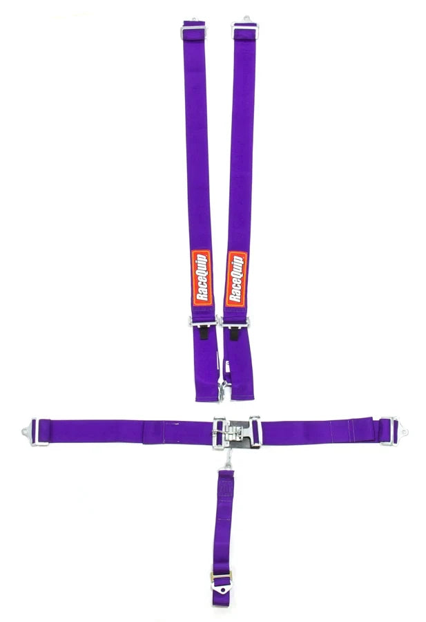 RaceQuip Purple L & L 5pt Seat Belt
