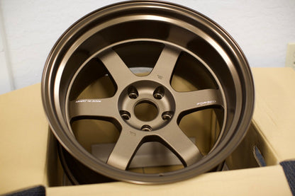 Volk Racing TE37V Mark-II - 18x11 / -7 / 5x114.3 - Bronze *Set of 4*