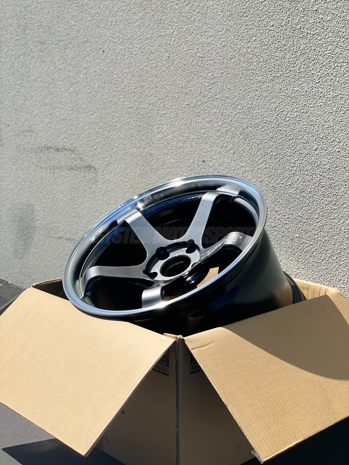 Advan Racing GT Beyond - 19x9.5 +22 / 19x10.5 +34 / 5x120 - Machining & Racing Hyper Black (F80 M3 / F82 M4 / F87 M2 Fitment) *Set of 4*