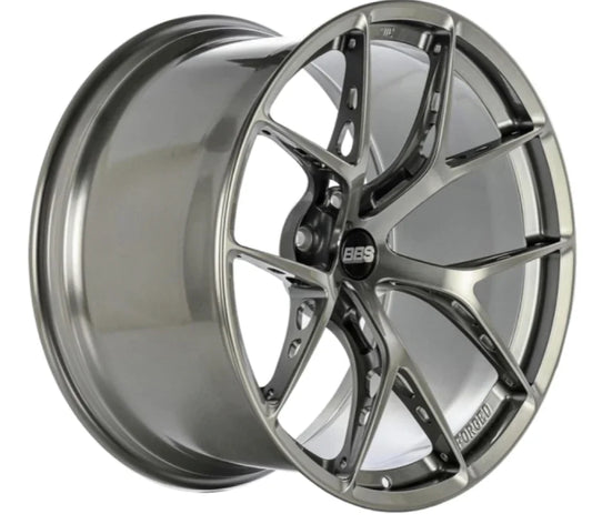 BBS FI-R EVO - 19x9 / 20x11.5 / 5x112 - Platinum Silver (Mclaren 720/765 Fitment) *Set of 4*