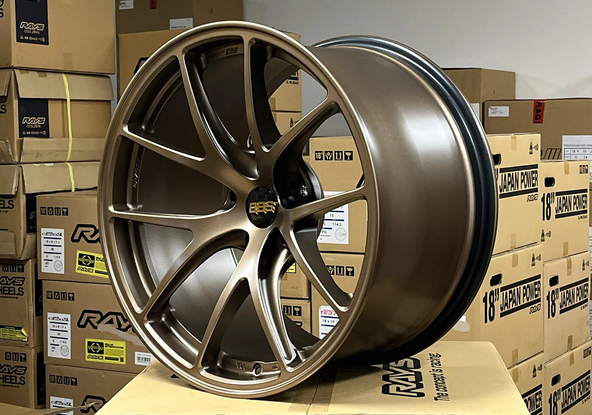 BBS RI-A - 18x10 / +25 / 5x120 - Matte Bronze (E90 M3 / E92 M3 / E93 M3 / E46 M3 / F80 M3 / F82 M4 / F87 M2 Fitment) *Set of 4*