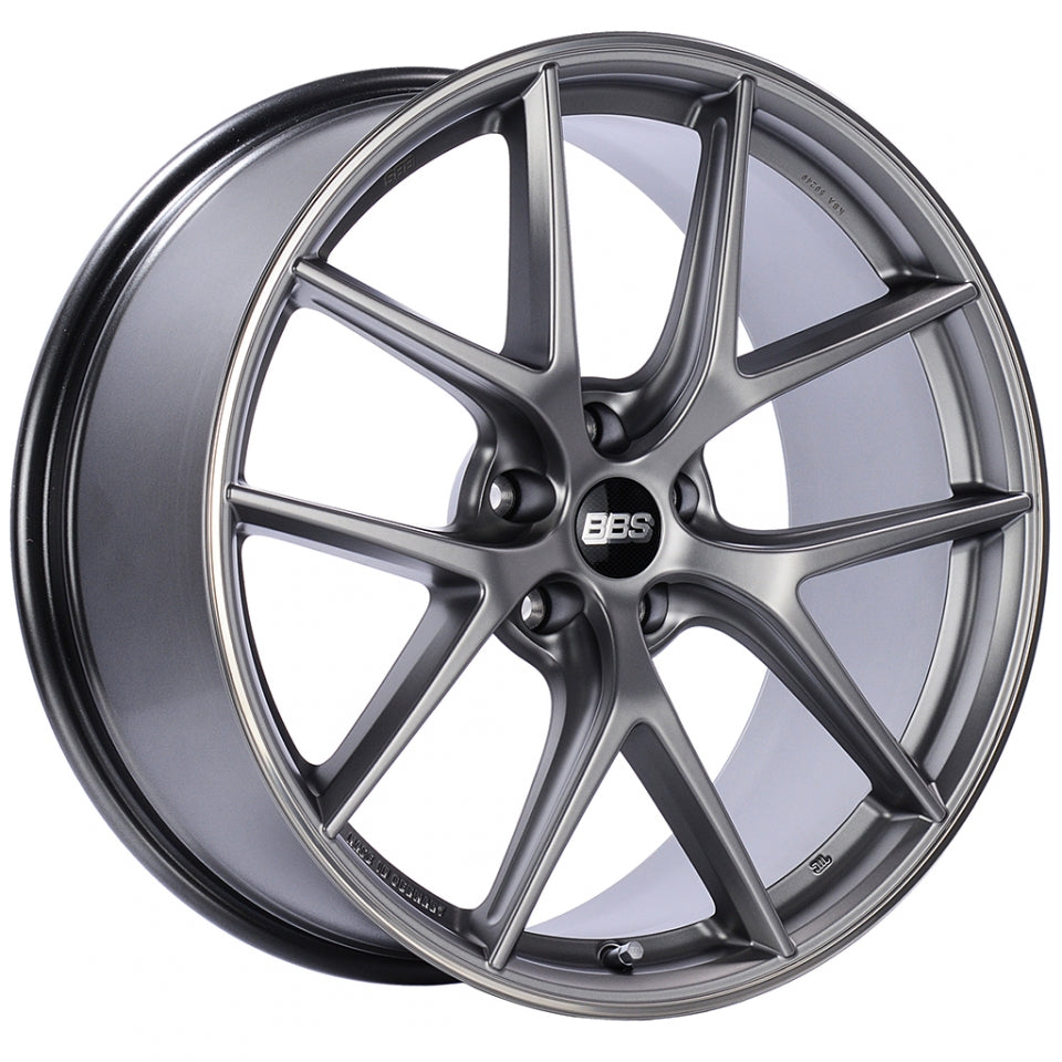 BBS Unlimited CI-R 19x10.5 ET41.5 (Face 3) Satin Platinum Wheel