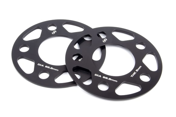 Dinan Wheel Spacers - 5x112 - 66.5mm CB - 5mm Thick (Set of 2)