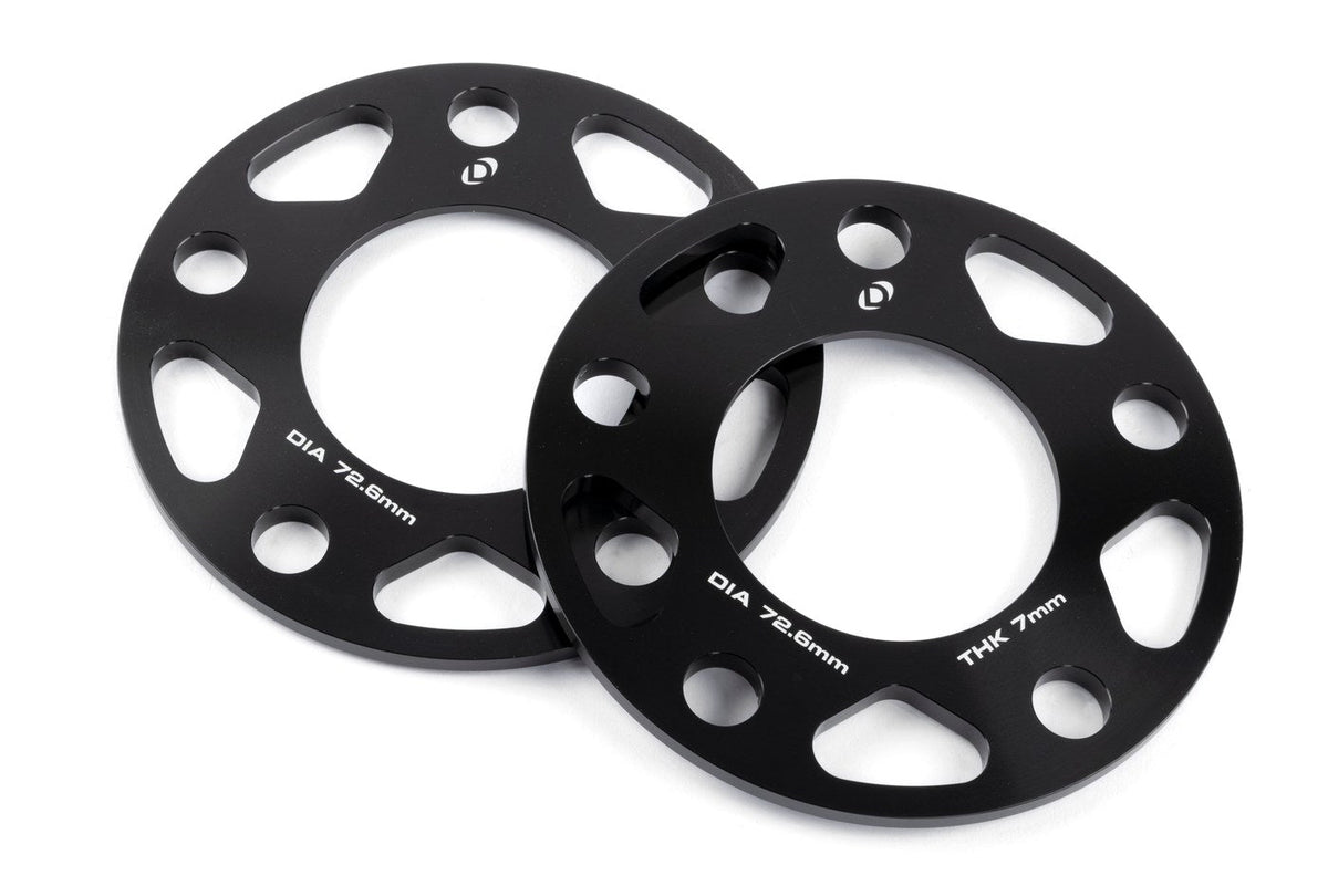 Dinan Wheel Spacers - 5x120 - 72.6mm CB - 7mm Thick (Set of 2)
