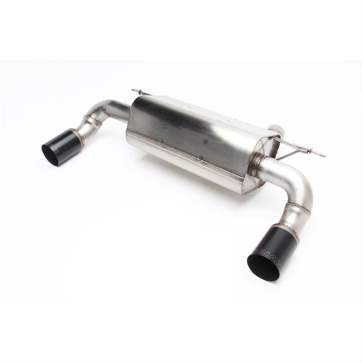 Dinan 14-16 BMW M235i (F22) w/M-Performance Valance Free Flow Axleback Exhaust System - Black Tips