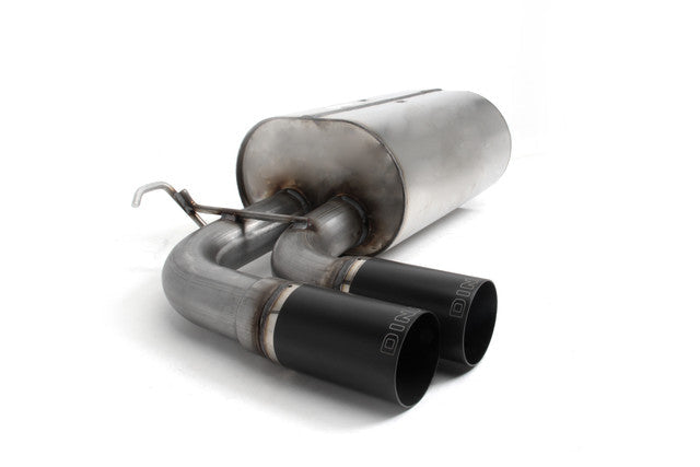 Dinan 17-21 BMW 230i (F22) Free Flow Axleback Exhaust System - Black Tips