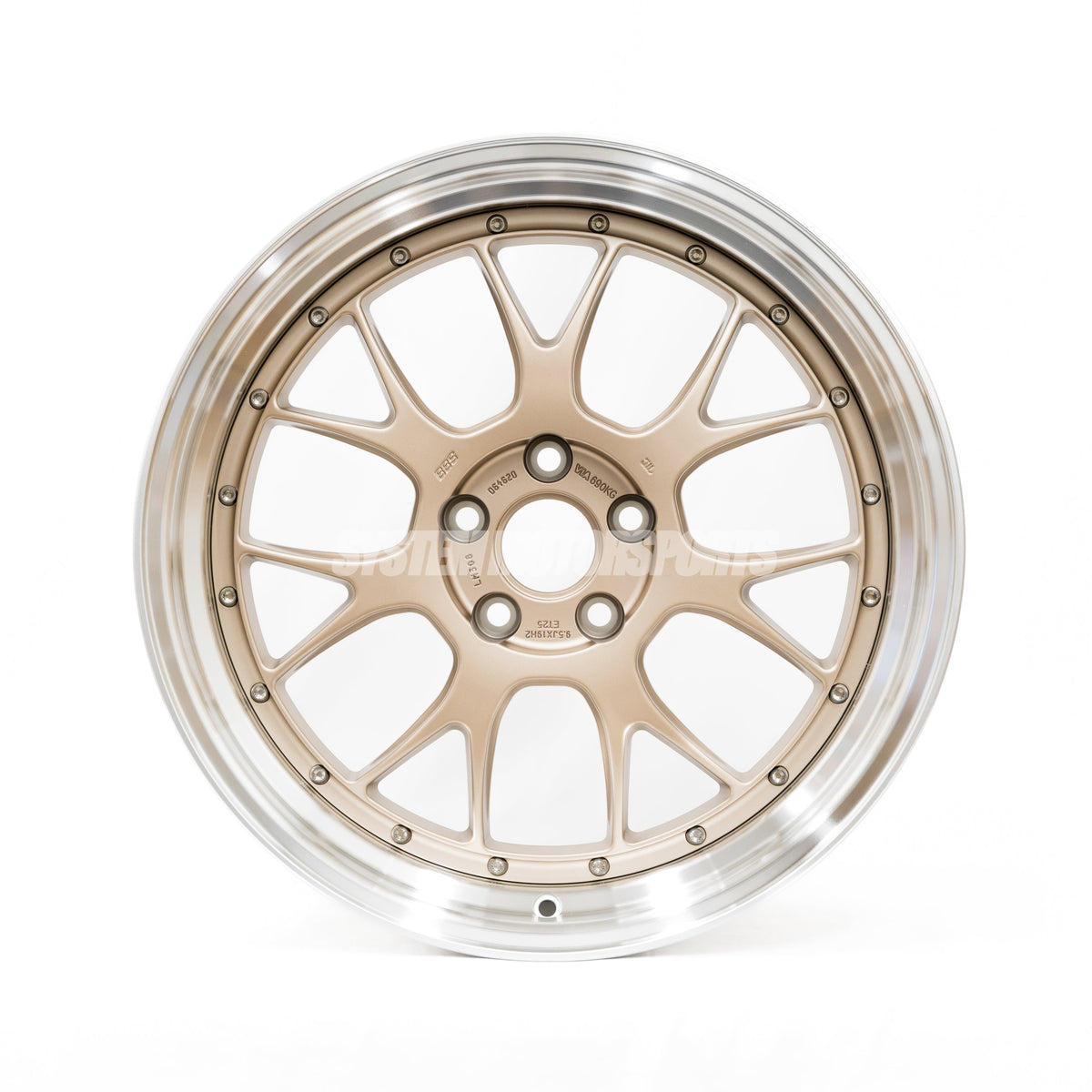 BBS LM-R - 19x9.5 / +25 / 5x114.3 - Citrine Gold w/ Bright Cut Lip (GR Corolla Fitment) *Set of 4*