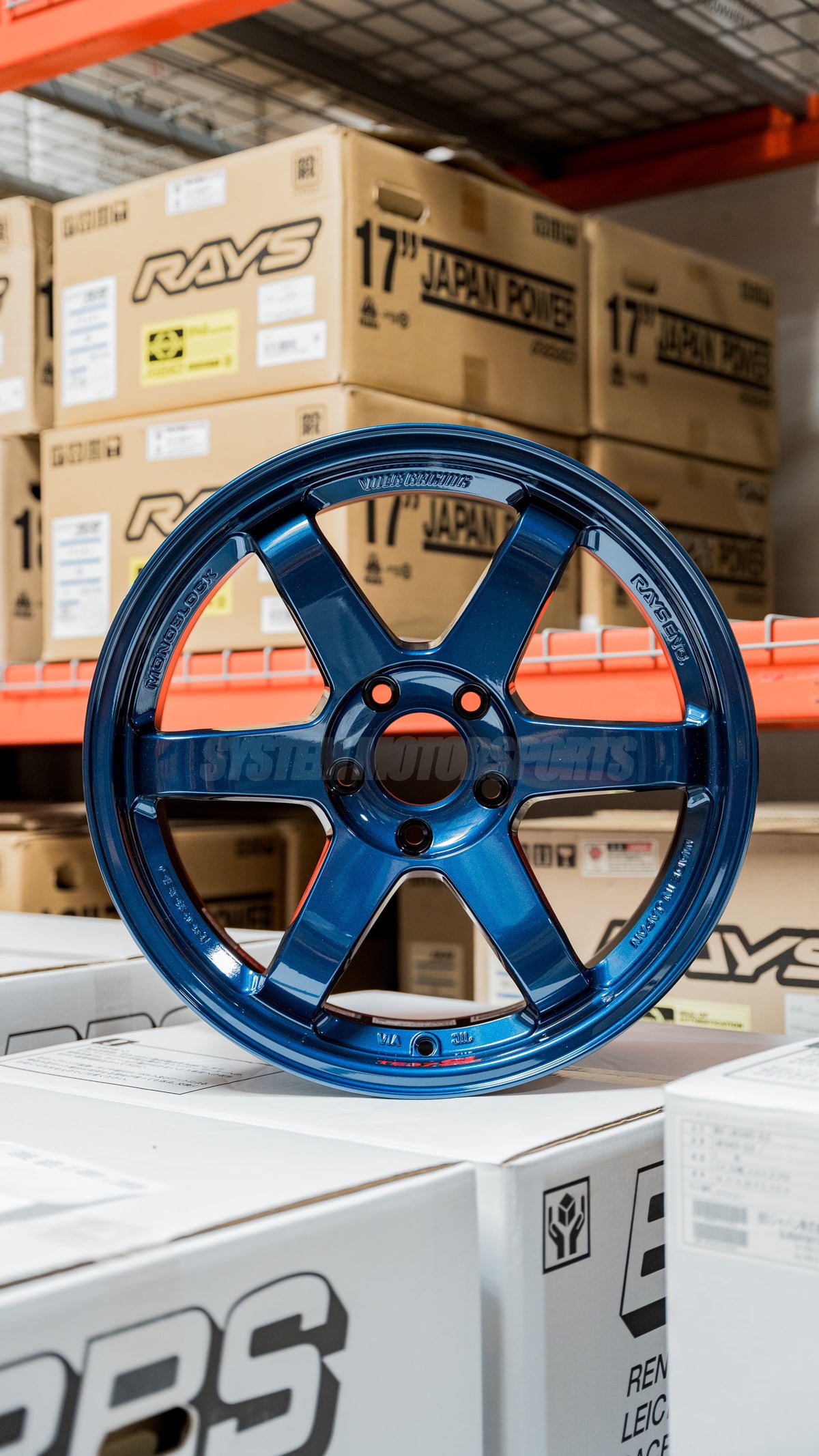 Volk Racing TE37SL - 18x9.5 / +12 / 5x114.3 - Mag Blue *Set of 4*