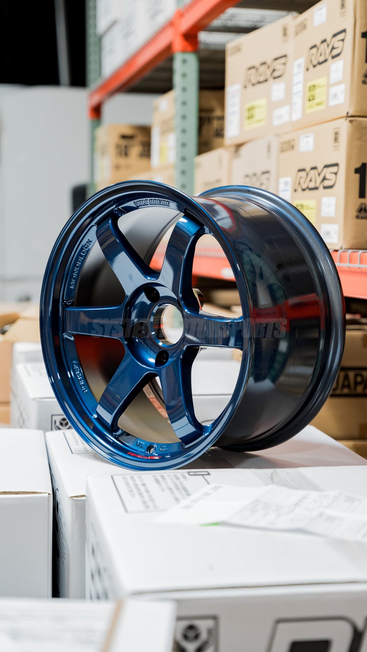 Volk Racing TE37SL - 18x9.5 / +12 / 5x114.3 - Mag Blue *Set of 4*
