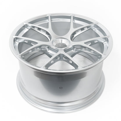 BBS FI-R EVO - 20x9.5 / 21x12 / Centerlock - Diamond Silver (Porsche 992 GT3 Fitment) *Set of 4*