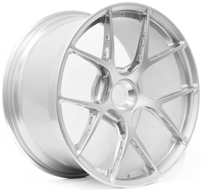 BBS FI-R EVO - 20x9.5 / 21x12 / Centerlock - Diamond Silver (Porsche 992 GT3 Fitment) *Set of 4*