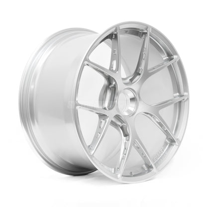 BBS FI-R EVO - 20x9.5 / 21x12 / Centerlock - Diamond Silver (Porsche 992 GT3 Fitment) *Set of 4*