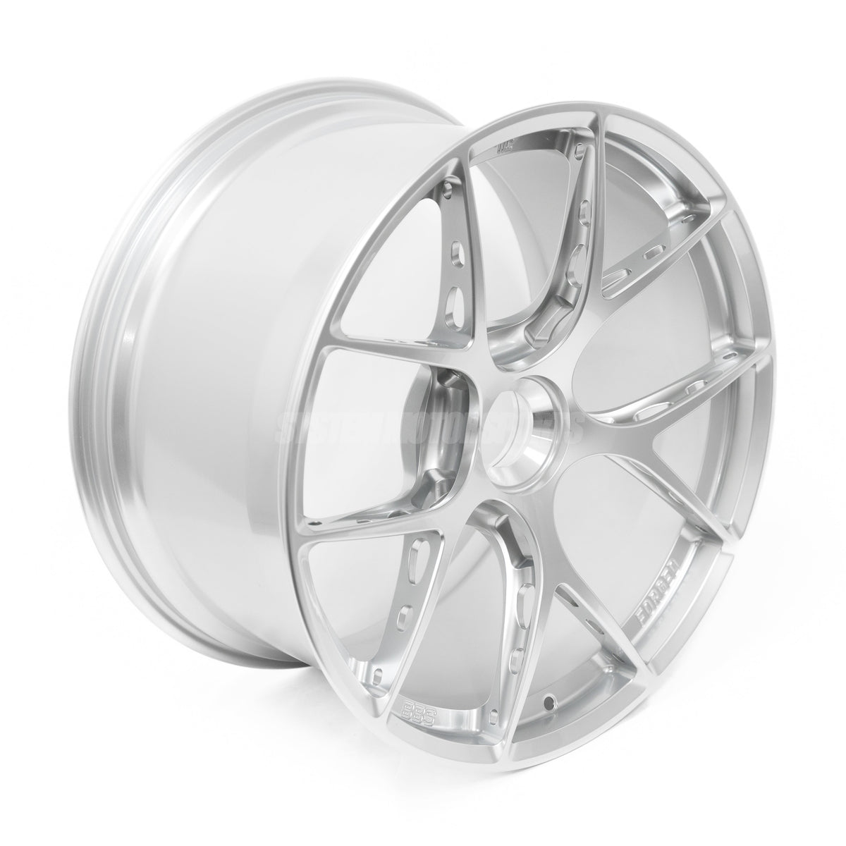 BBS FI-R EVO - 20x9.5 / 21x12 / Centerlock - Diamond Silver (Porsche 992 GT3 Fitment) *Set of 4*