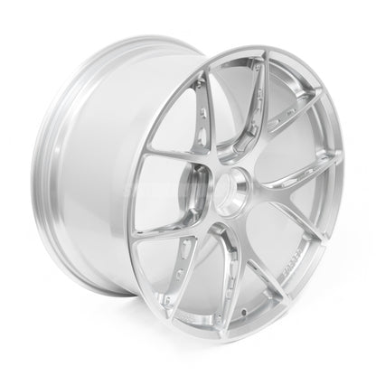 BBS FI-R EVO - 20x9.5 / 21x12 / Centerlock - Diamond Silver (Porsche 992 GT3 Fitment) *Set of 4*