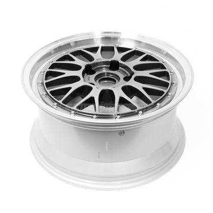 BBS LM - 17x8.5 / +18 / 5x120 - Diamond Black w/ Diamond Cut Rim (E30 M3 Fitment) *Set of 4*