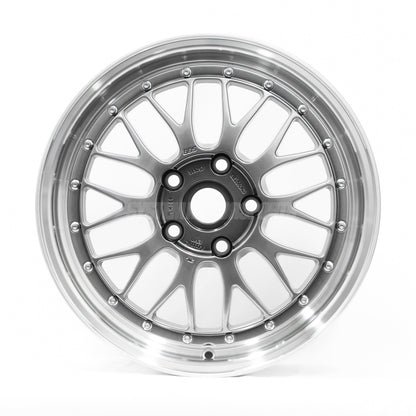 BBS LM - 17x8.5 / +18 / 5x120 - Diamond Black w/ Diamond Cut Rim (E30 M3 Fitment) *Set of 4*