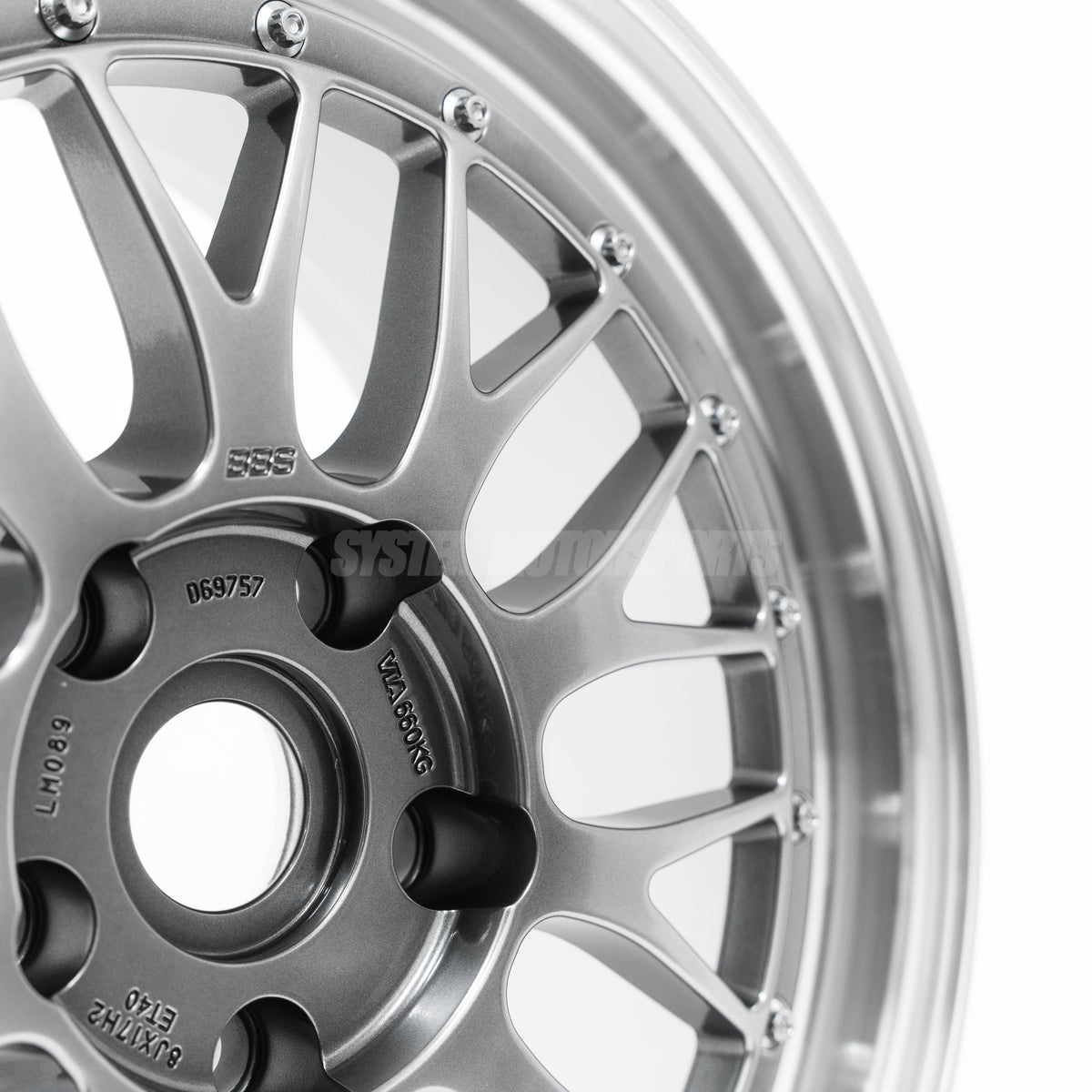BBS LM - 17x8.5 / +18 / 5x120 - Diamond Black w/ Diamond Cut Rim (E30 M3 Fitment) *Set of 4*
