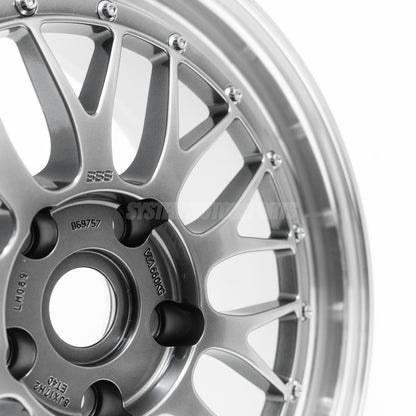 BBS LM - 17x8.5 / +18 / 5x120 - Diamond Black w/ Diamond Cut Rim (E30 M3 Fitment) *Set of 4*