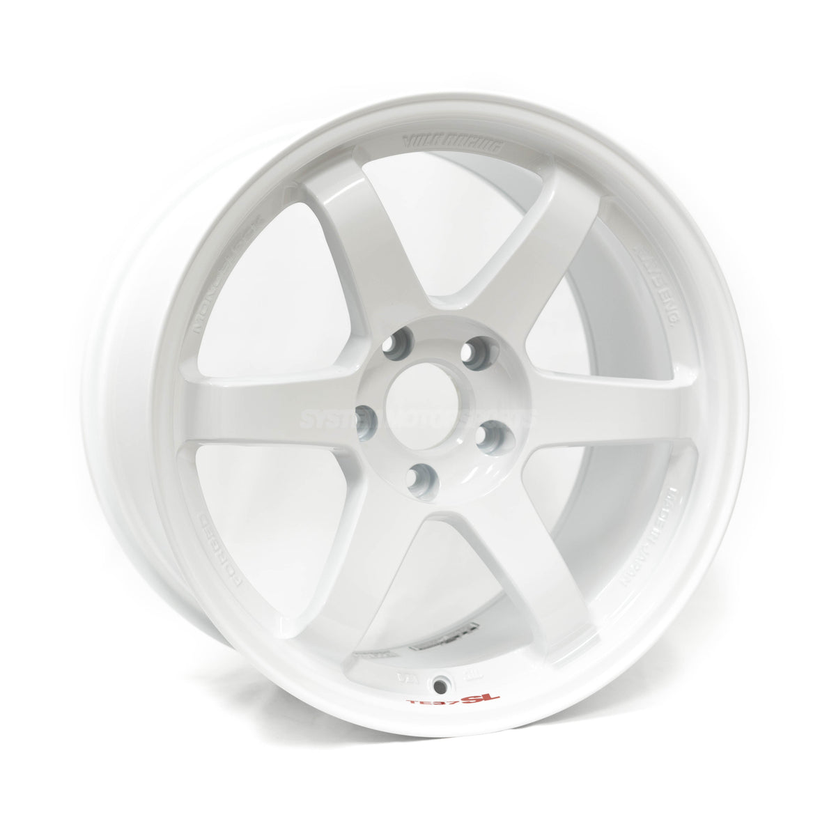 Volk Racing TE37SL - 18x9.5 +22 / 18x10.5 +15 / 5x114.3 - Dash White *Set of 4*