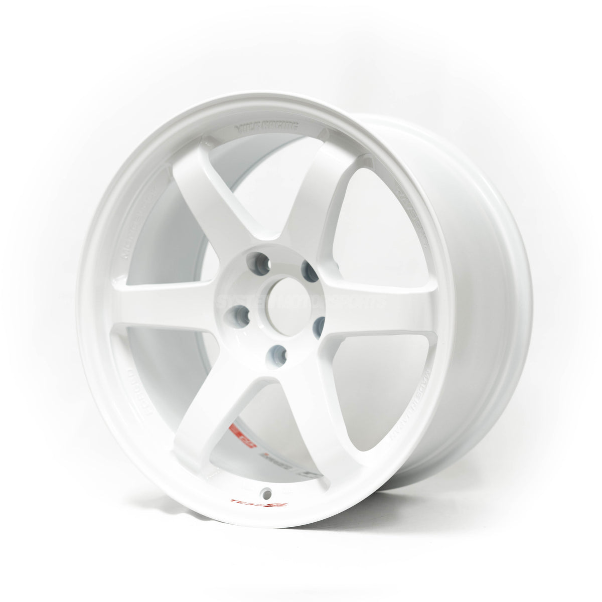 Volk Racing TE37SL - 18x9.5 +22 / 18x10.5 +15 / 5x114.3 - Dash White *Set of 4*
