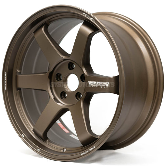 Volk Racing TE37 Ultra M-Spec - 19x10.5 / +31 / 5x114.3 - Blast Bronze (Tesla Model 3/Y Fitment) *Set of 4*