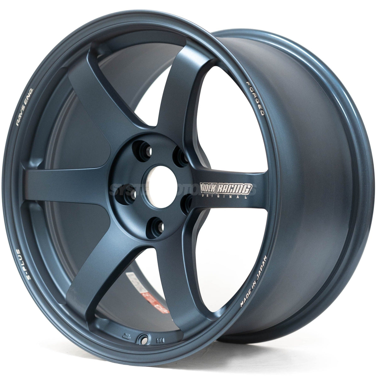 Volk Racing TE37 Saga S-Plus - 18x9.5 +20 / 18x10.5 +30 / 5x112 - Matte Blue Gunmetal *Set of 4*