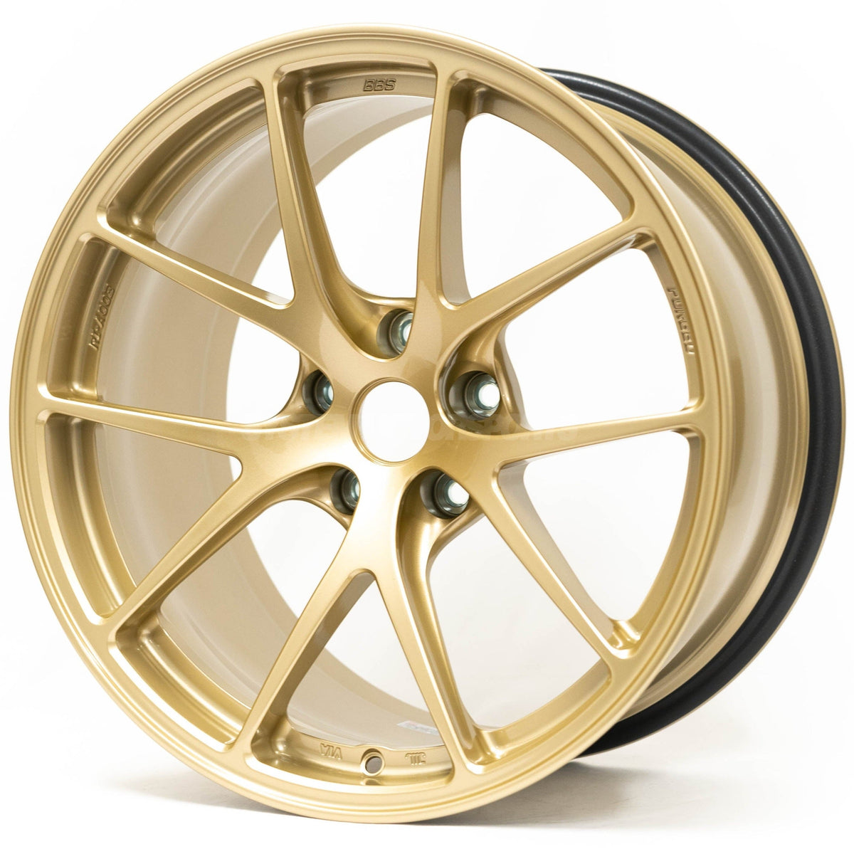 BBS RI-A - 18x9.5 / +22 / 5x114.3 - Gold *Set of 4*