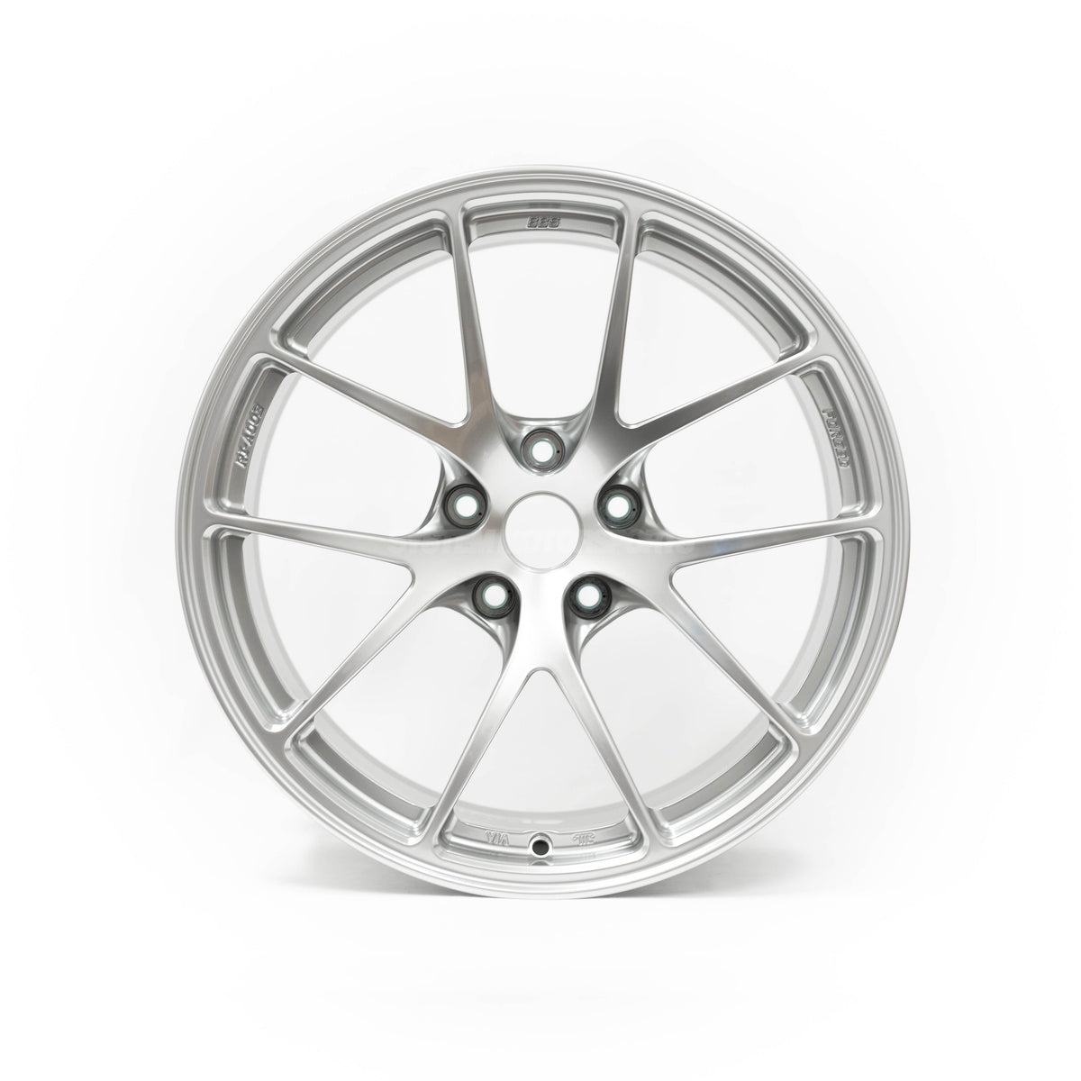 BBS RI-A - 18x9.5 +23 / 18x10.5 +22 / 5x120 - Diamond Silver (E46 M3 / E90 M3 / E92 M3 / E93 M3 Fitment) *Set of 4*