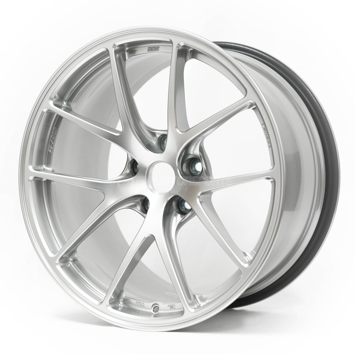 BBS RI-A - 18x9.5 +23 / 18x10.5 +25 / 5x120 - Diamond Silver (E46 M3 / E90 M3 / E92 M3 / E93 M3 Fitment) *Set of 4*