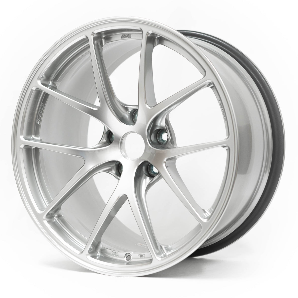 BBS RI-A - 18x10 +25 / 18x10.5 +25 / 5x120 - Diamond Silver (E90 M3 / E92 M3 / E93 M3 Fitment) *Set of 4*