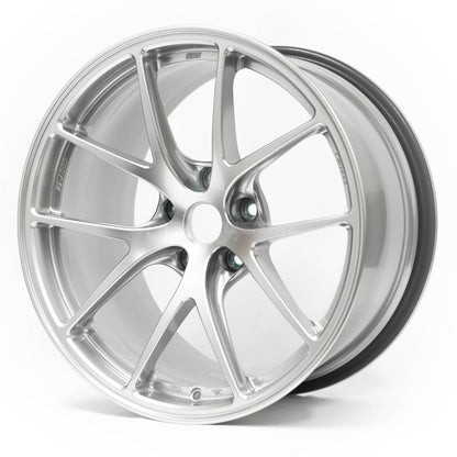 BBS RI-A - 18x10 +25 / 18x10.5 +25 / 5x120 - Diamond Silver (E90 M3 / E92 M3 / E93 M3 Fitment) *Set of 4*
