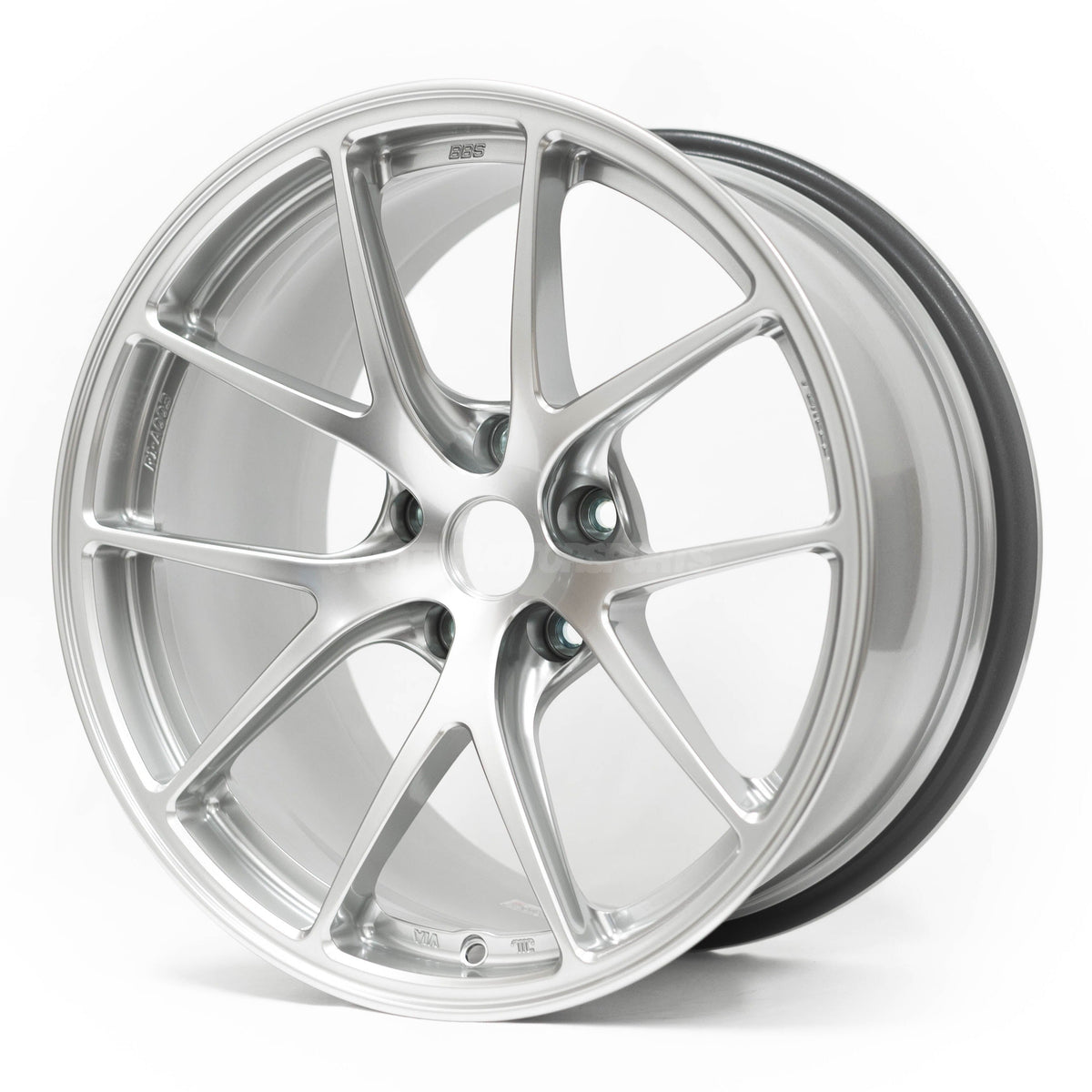 BBS RI-A - 18x9.5 +27 / 18x11 +37 / 5x120 - Diamond Silver (F80 M3 / F82 M4 / F87 M2 Fitment) *Set of 4*
